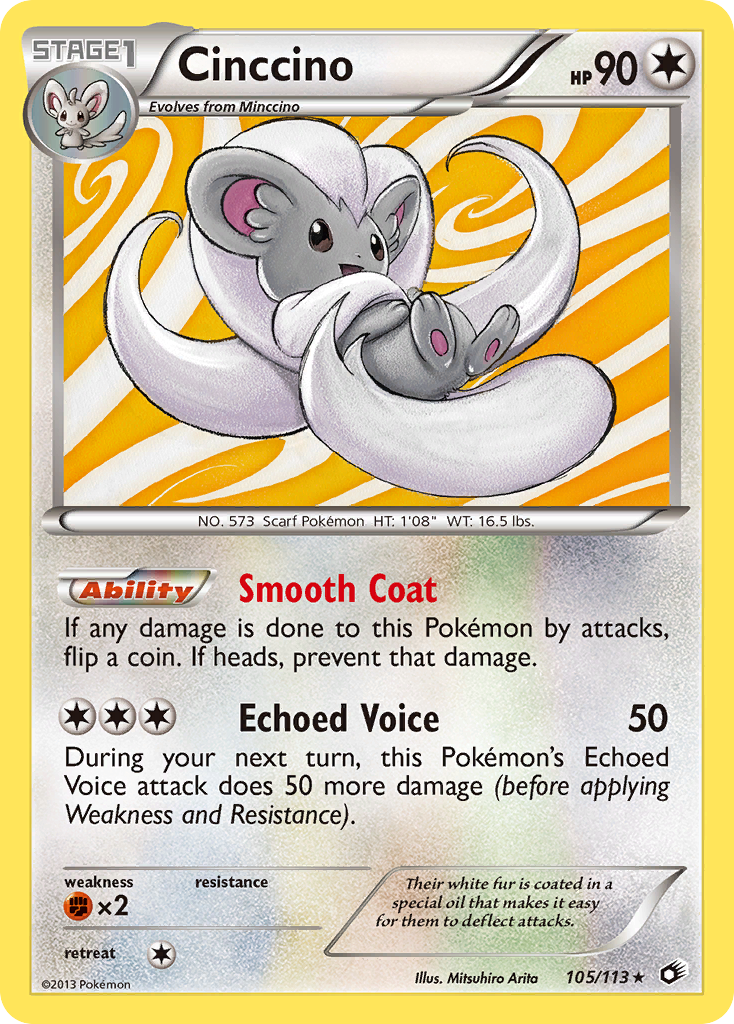 Legendary Treasures Cinccino #105/113